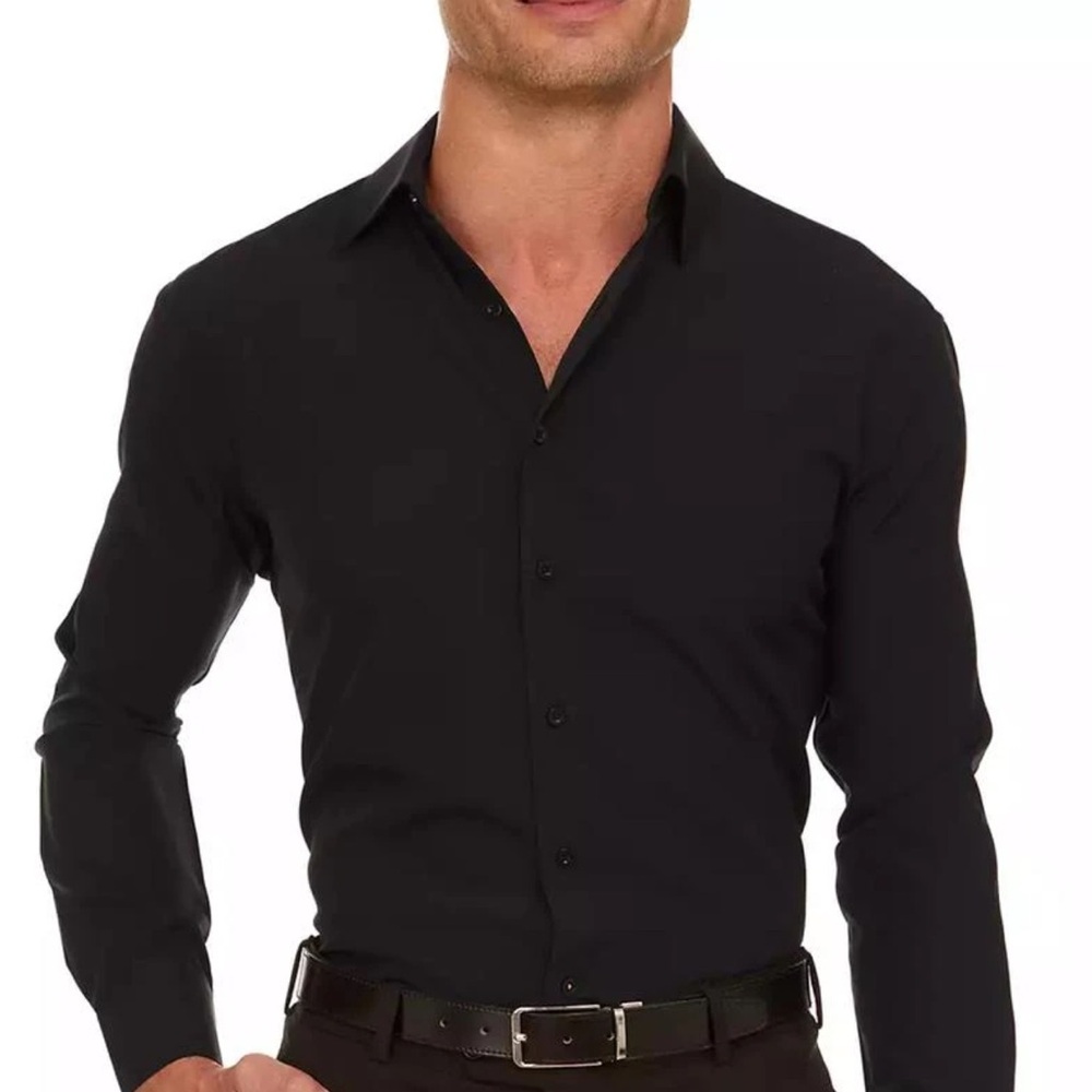 Nautica
Men's Slim Fit Supershirt Dress Shirt, L,